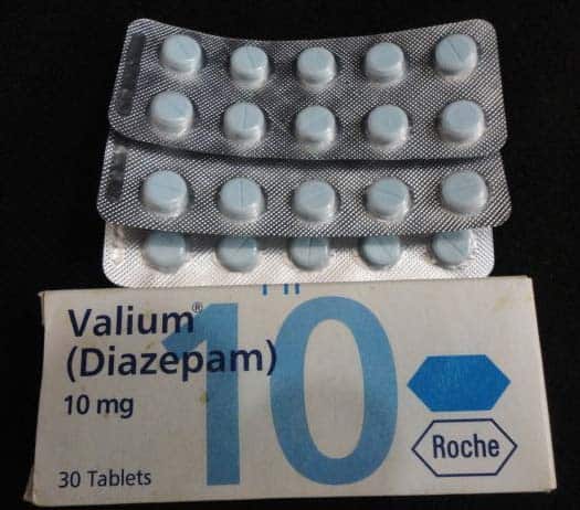 VALIUM 10MG (Diazepam) packaging and bottle
