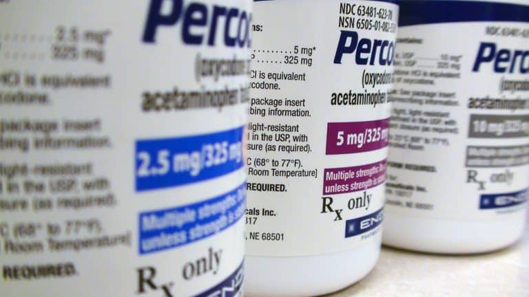 PERCOCET 5MG (Acetaminophen) front view