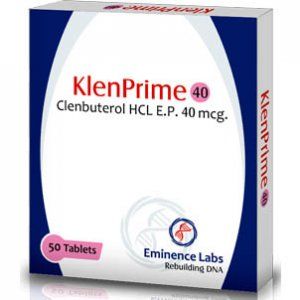 Clenbuterol-hcl S 40mcg - Eminence 40MCG