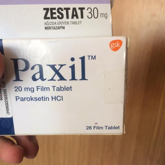 Paxil ( Paroxetine ) 20 Mg 40 Mg pharmaceutical product