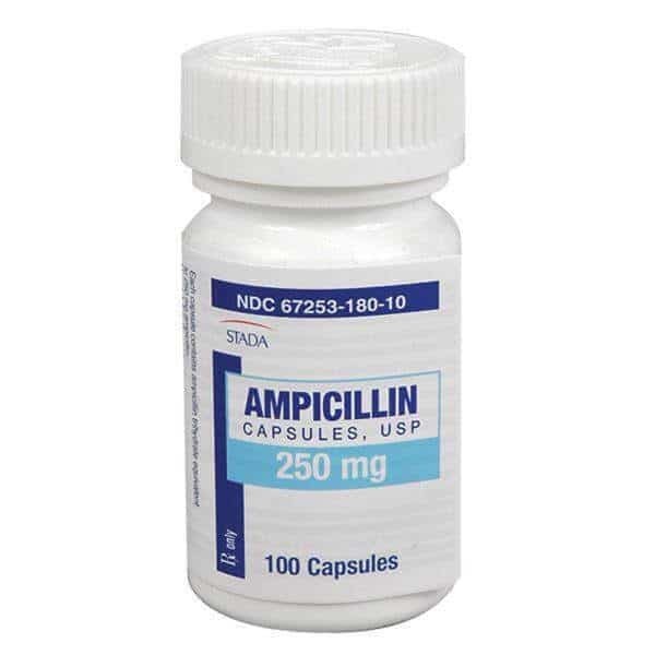 Ampicillin ( Penicillin ) 250 Mg, 500 Mg Capsules